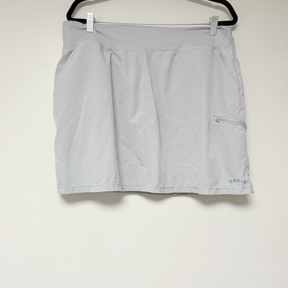 Orvis Women's Grey Performance Skort Size‎ XL